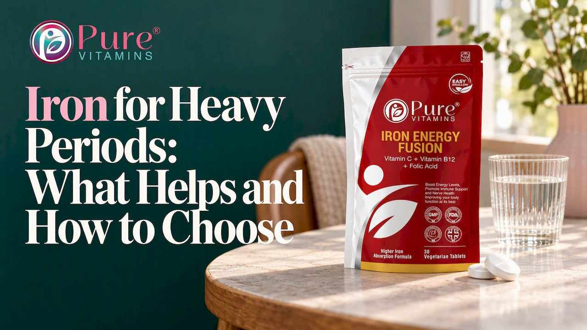 Iron supplement in a calm home setting