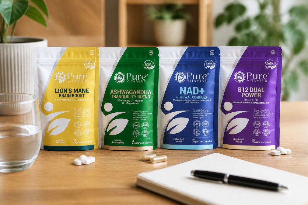 Transparently Dosed Supplements for Focus