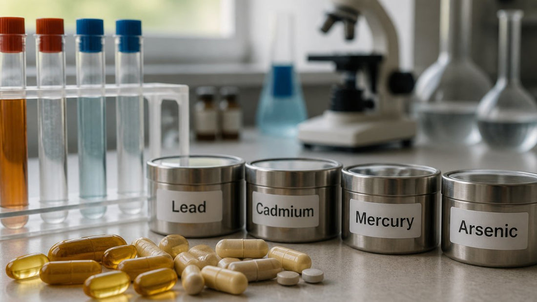 Heavy metals in daily vitamins: what you need to know
