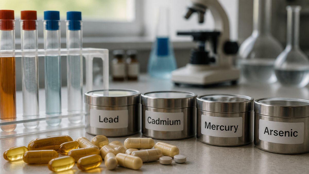 Heavy metals in daily vitamins: what you need to know