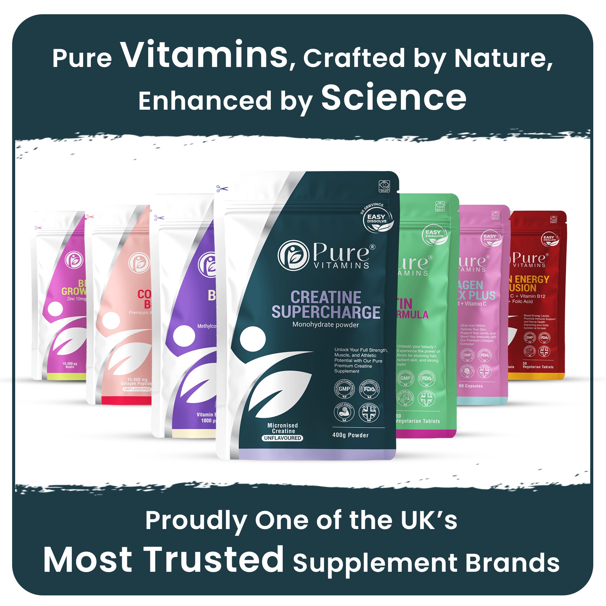 Power Up Your Workouts with Pure Creatine Supercharge Powder | Pure Vitamins