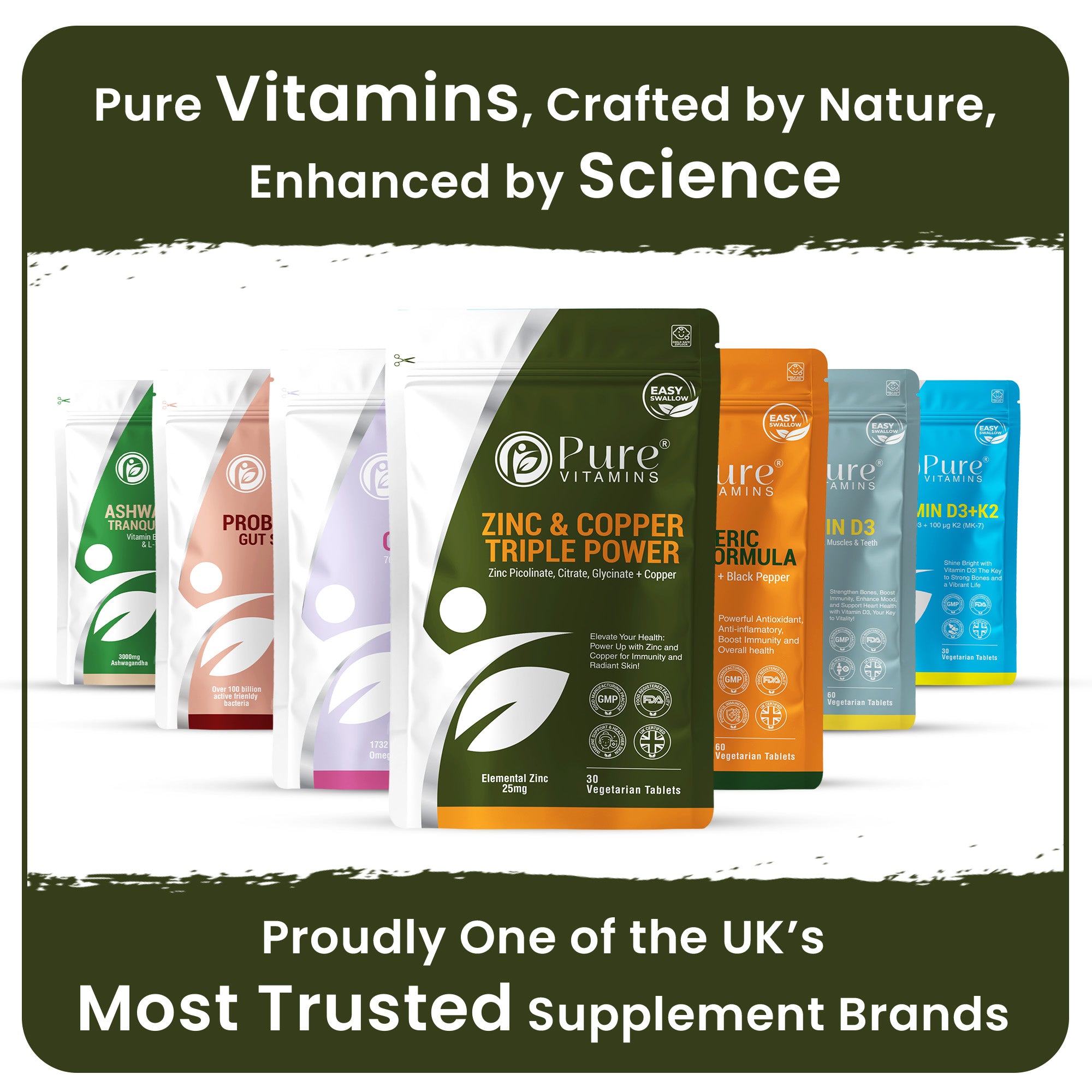 Zinc & Copper Triple Power | Pure Vitamins