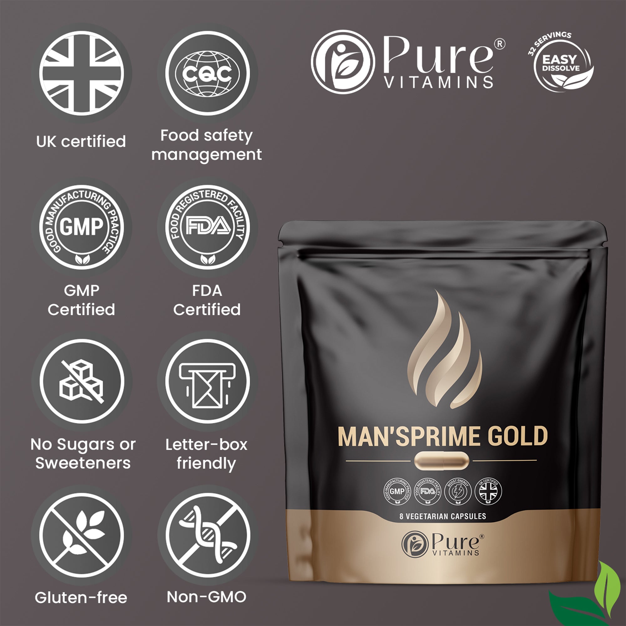 Pure Vitamins | MAN'SPRIME GOLD