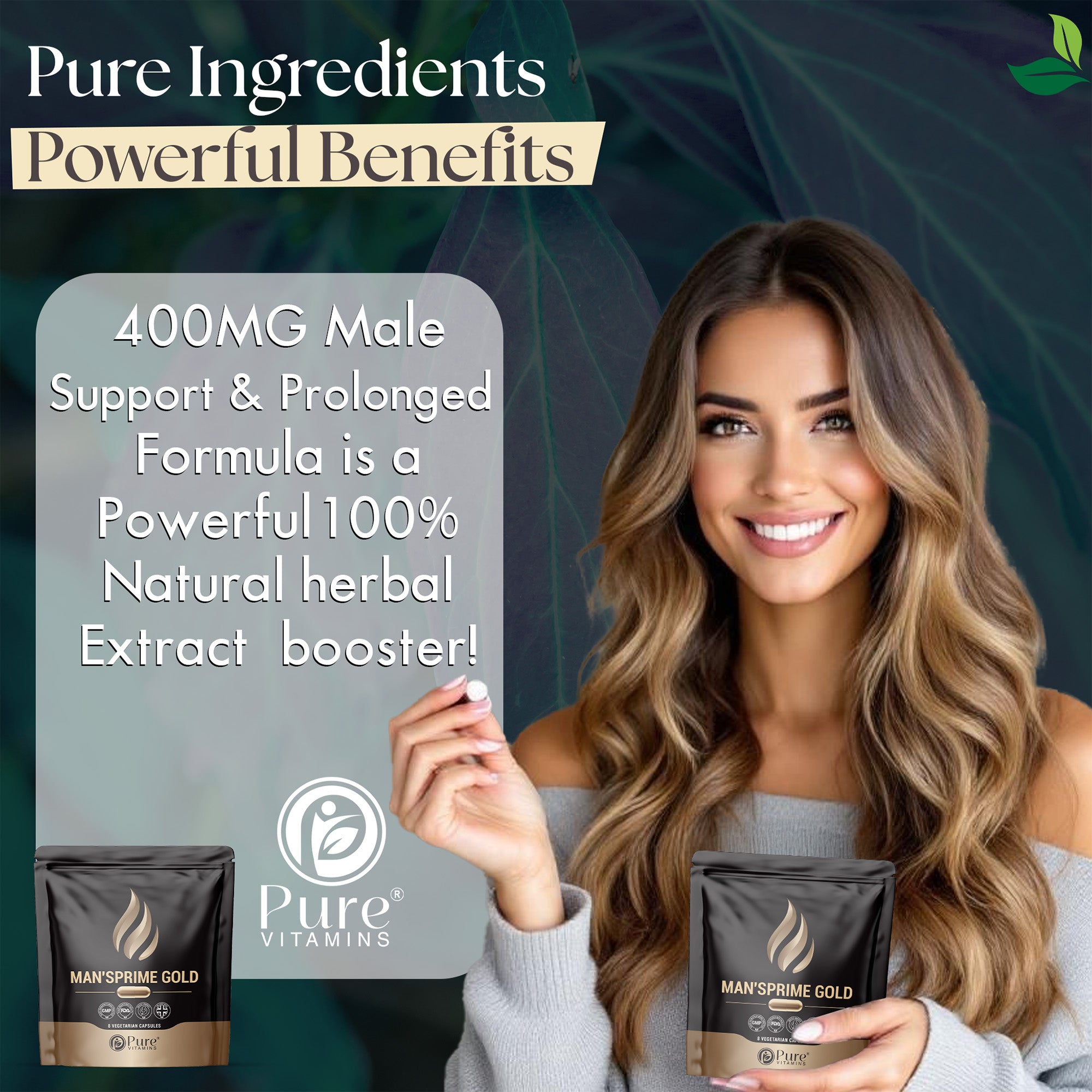 Pure Vitamins | MAN'SPRIME GOLD