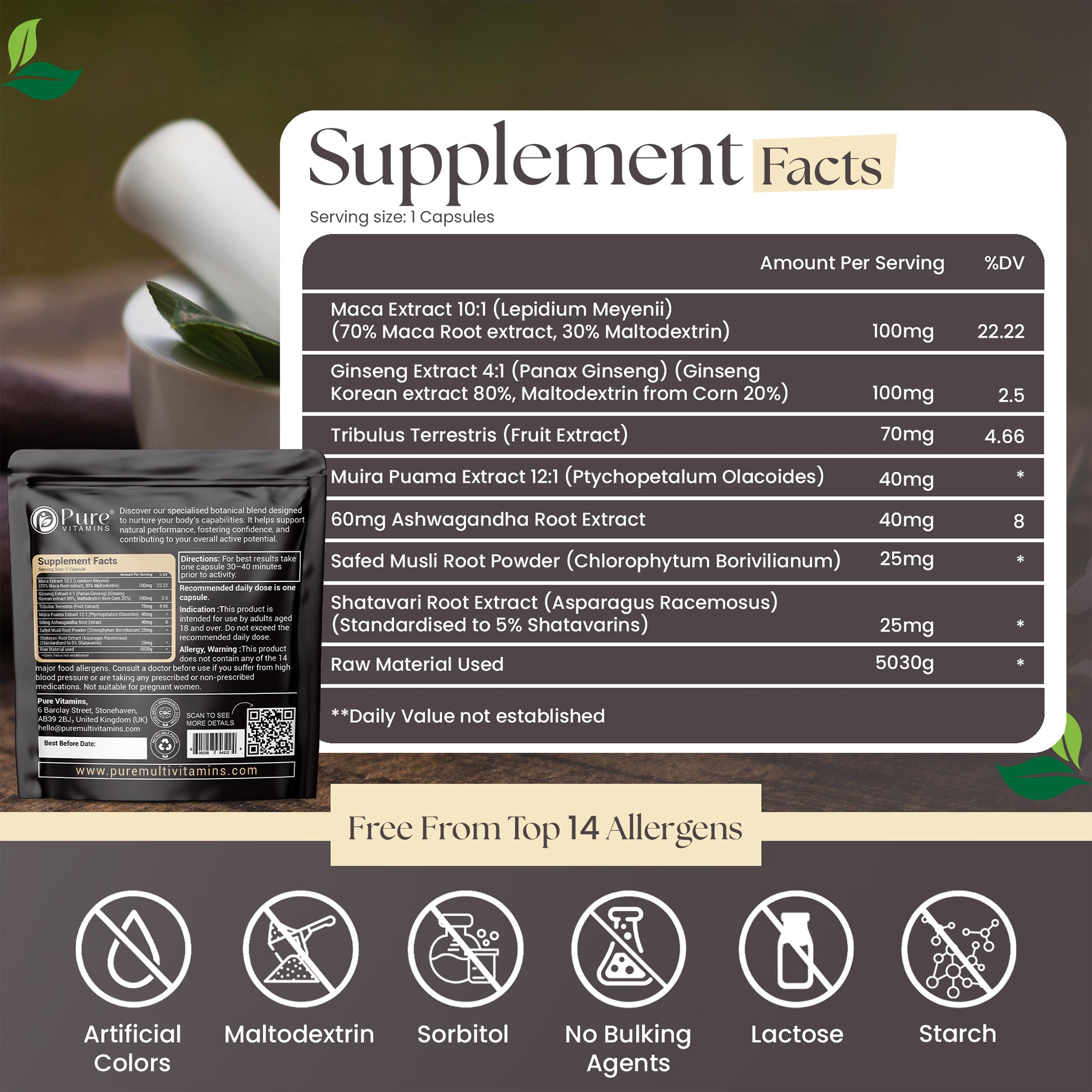 Pure Vitamins | MAN'SPRIME GOLD