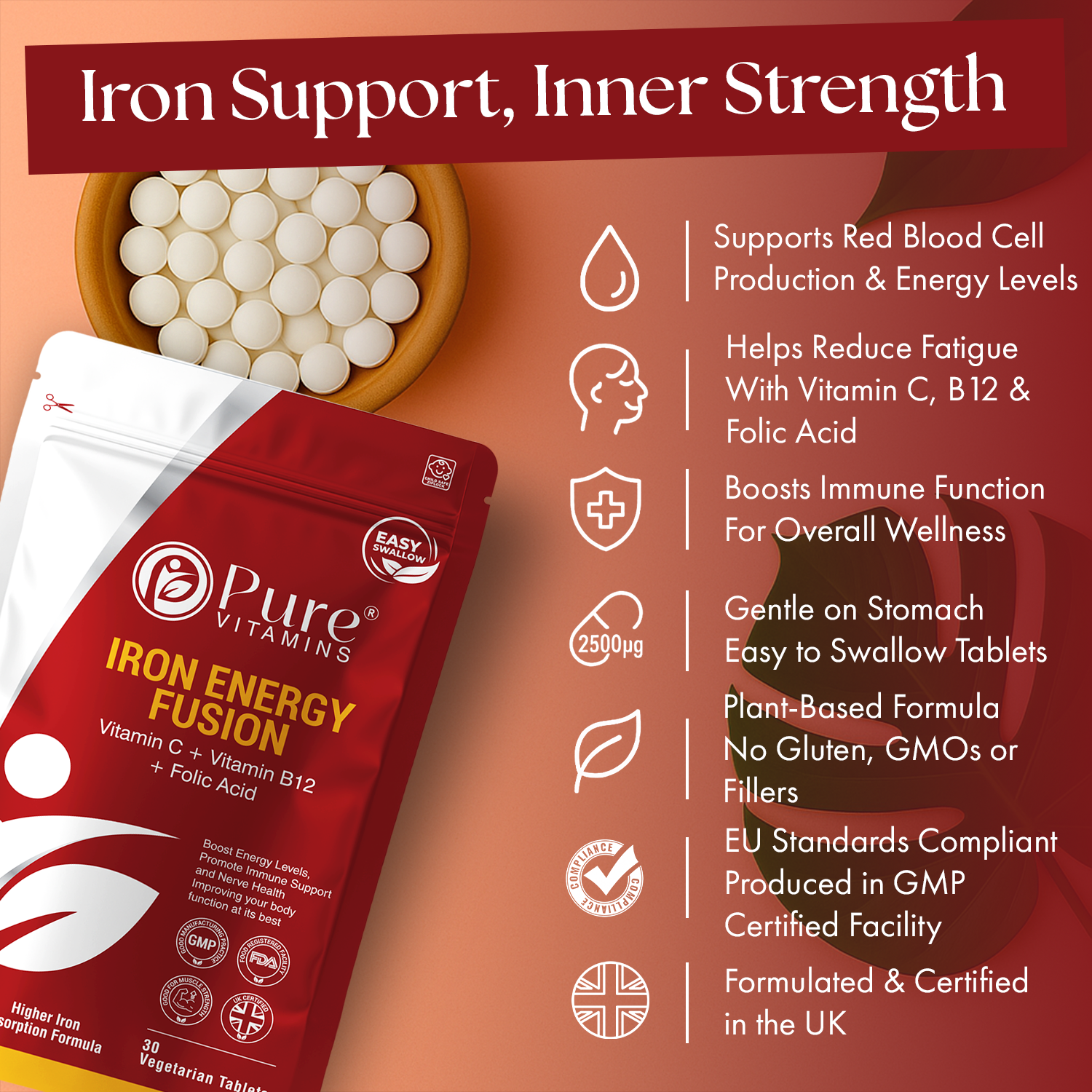 Iron Energy Fusion | Pure Vitamins