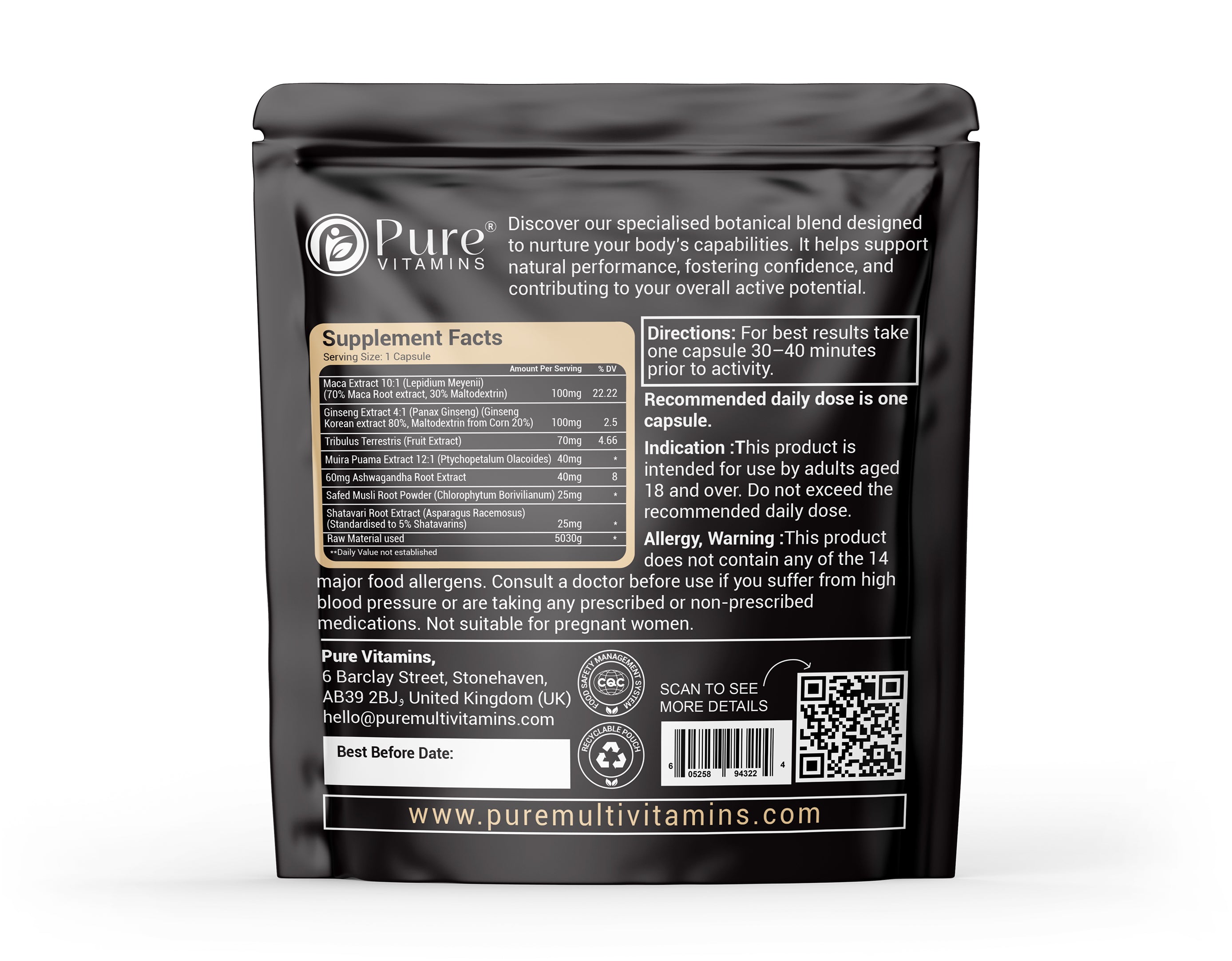 Pure Vitamins | MAN'SPRIME GOLD
