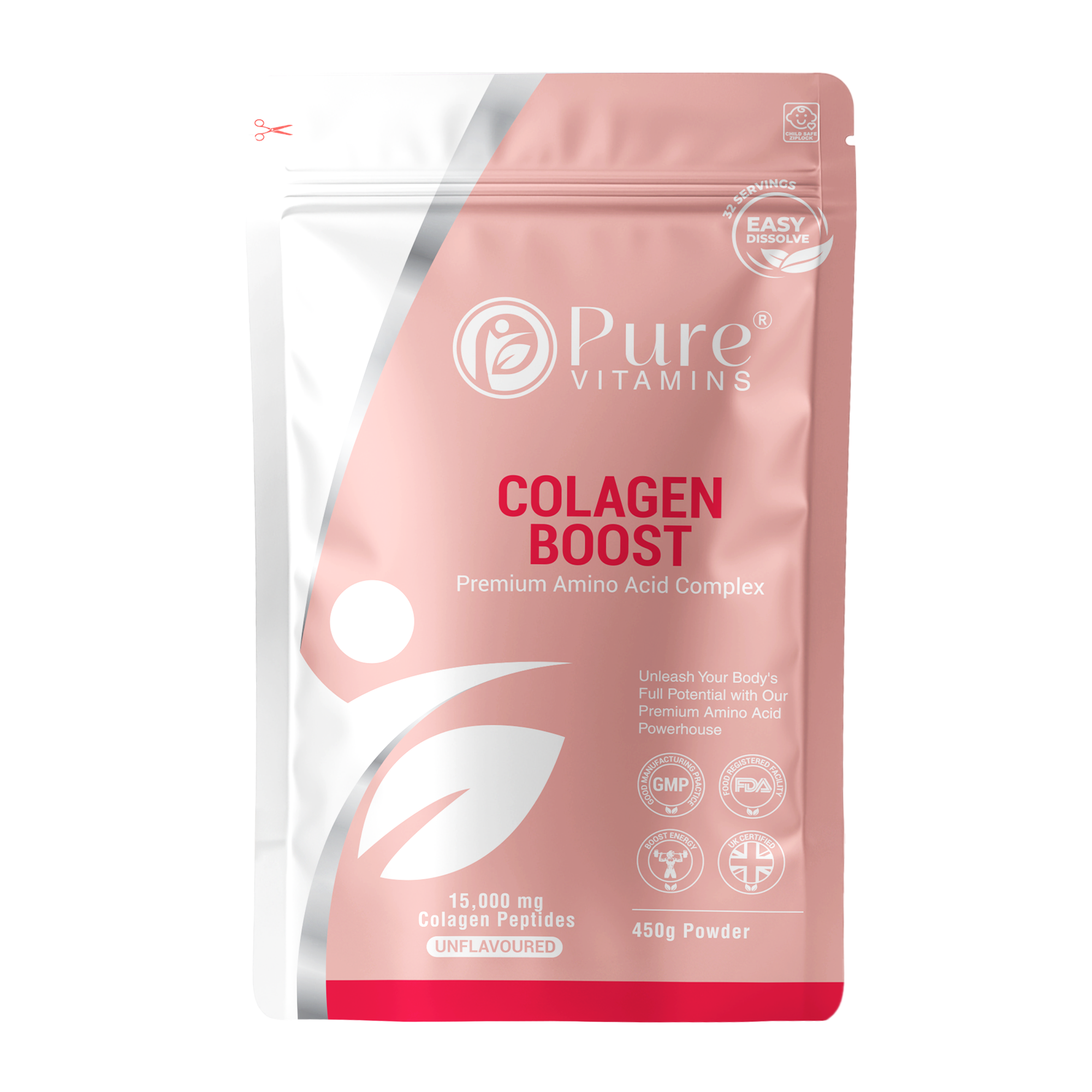 Revitalise Your Skin with Collagen Boost Powder | Pure Vitamins